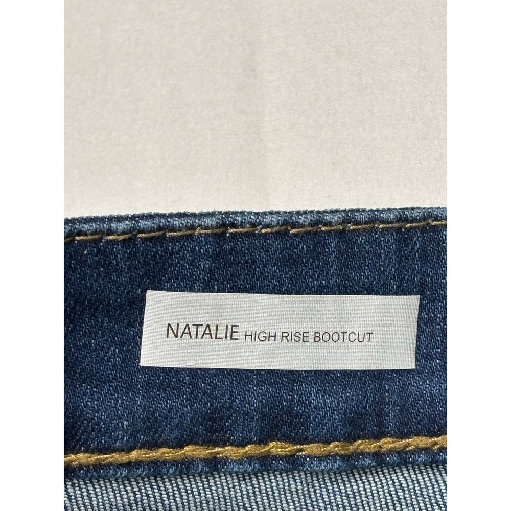 Kut from the Kloth Natalie High Rise Bootcut Jeans Dark Wash Womens 10 W32 L32 - Picture 4 of 13